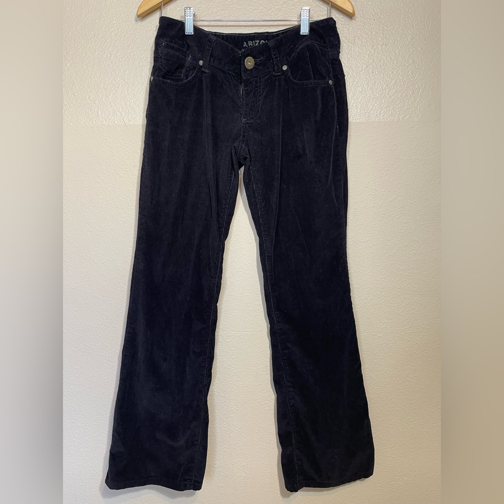 Arizona Jean Co. Y2K Low rise Black Corduroy Pants